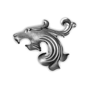 Декоративна ламарина лъвска глава