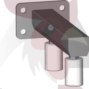 ДВОЕН НЕОГРАНИЧЕН РЕГУЛИРАЕМ КОМПЛЕКТ БАЛАНС С БОЛТ М14