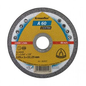 Диск за рязане Kronenflex A 60 Extra - 125 x 1.0 x 22.23 мм