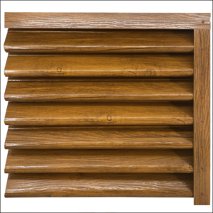 Оградни щори Пирамида цвят Златен дъб