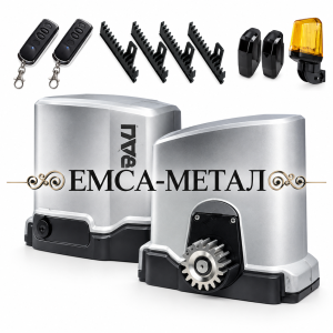 АВТОМАТИКА ЗА ПЛЪЗГАЩА ВРАТА ДО 500кг – TAU T-ONE5E FULL KIT