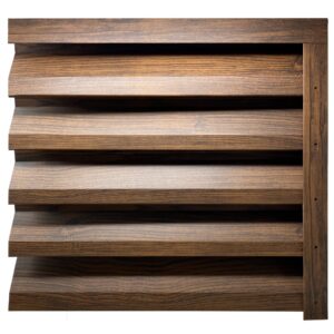 Оградна щора АТЛАС - Махагон Двулицев