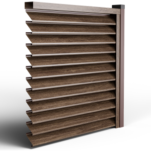 Оградна щора СИГМА цвят Бреза - Еднолицев