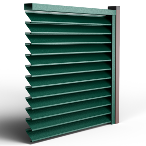 Оградна щора СИГМА цвят HI MAT RAL6005 зелен