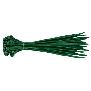 Кабелни връзки 2,5 x 100mm – 100 бр. зелени