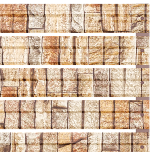 Хоризонтална летва цвят Гранит - Еднолицев 0.4мм