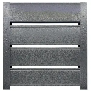 Пано за ограда Terra Графитно сиво RAL 7024 Hi mat