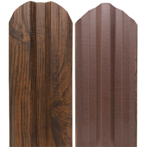 Вертикална летва цвят Махагон - еднолицев 0.4мм