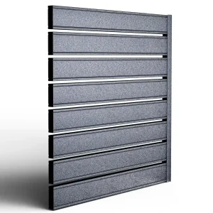 Пано за ограда Terra Графитно сиво RAL 7024 Hi mat