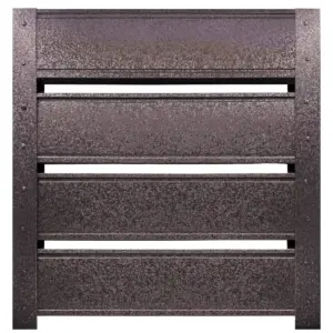 Пано за ограда Terra Кафяво RAL 8019 Hi mat