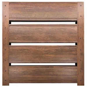 Пано за ограда Terra Махагон