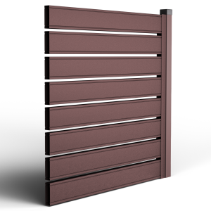 Пано за ограда Terra Шоколадово кафяво RAL 8017