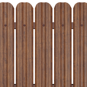 Вертикална летва цвят Махагон - двулицев 0.5мм