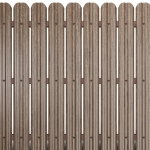 Вертикална летва цвят Бреза - двулицев 0.5мм