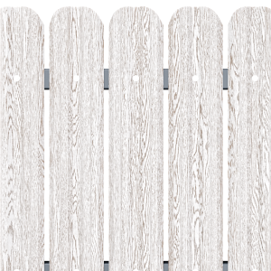 Вертикална летва цвят Бял дъб - еднолицев 0.4мм