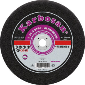 Диск за рязане на алуминий KARBOSAN A36Q THIN, Ø 230 x 1.9 x 22.23 mm