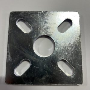 Планка подцинкована 80х80х4мм