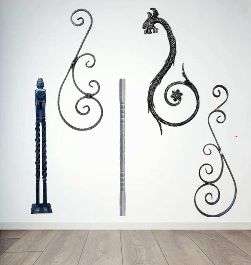 Начални колони за парапет