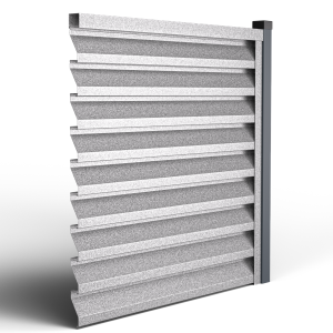 Оградна щора АТЛАС - ГАЛВАНИУМ Двулицев