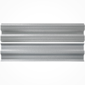 Хоризонтална летва цвят ГАЛВАНИУМ - Двулицев