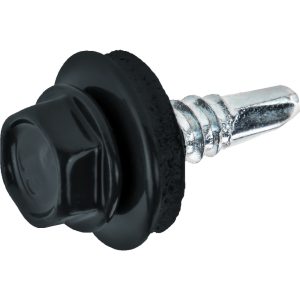 Винт ~7504K, самопробивен с EPDM шайба RAL 8017
