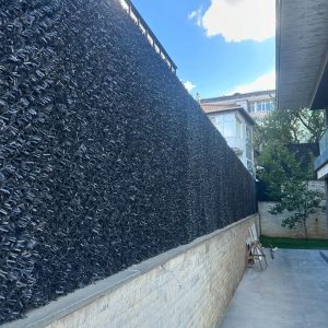 Оградна мрежа '' Жив плет '' -10метра цвят АНТРАЦИТ