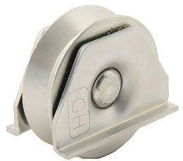 Ролка за плъзгаща врата с планки Ф60мм V образен