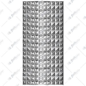 Щампована ламарина малък квадрат