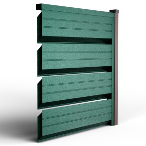 Оградно пано Ромб Гранде -цвят Зелен 6005 Hi mat