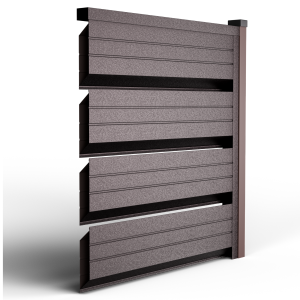 Оградно пано Ромб Гранде -цвят Тъмно кафяв Hi mat 8019