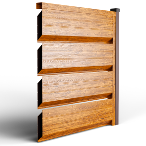 Оградно пано Ромб Гранде - цвят Златен дъб