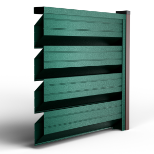 Оградно пано Ромб Макс -цвят Зелен HI MAT-RAL 6005