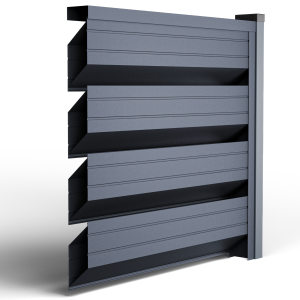 Оградно пано Ромб Макс - цвят Антрацит