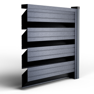 Оградно пано Ромб Макс -цвят Графитено сиво 7024 HI MAT