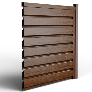 Оградно пано Ромб Мини - цвят ОРЕХ