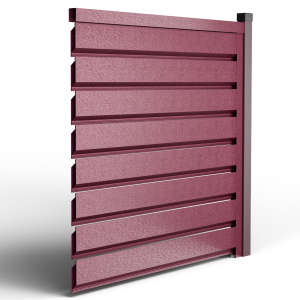 Оградно пано Ромб Мини - Вишнево червен 3005 Hi mat