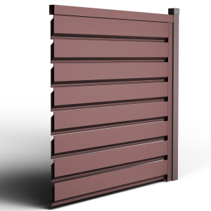 Оградно пано Ромб Мини - Шоколадово кафяво 8017