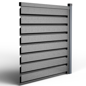 Оградно пано Ромб Мини - Черен HI MAT RAL 9005