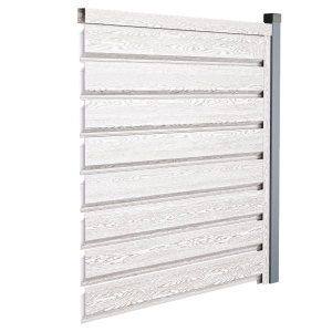 Оградно пано Ромб Мини - цвят Бял дъб