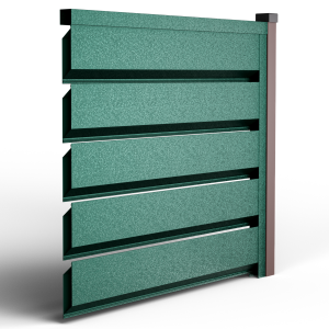 Оградно пано Ромб Про - цвят Зелен Hi mat RAL 6005