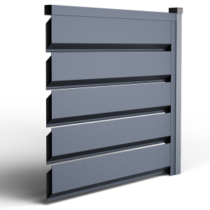 Оградно пано Ромб -Антрацит RAL7016