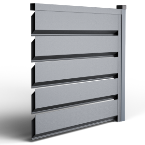 Оградно пано Ромб Про - Графитено сиво 7024