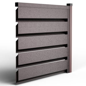 Оградно пано Ромб Про - цвят Шоколадово кафяво Hi mat 8017